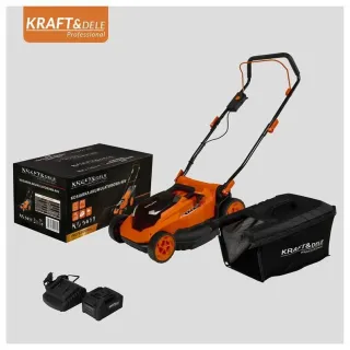 Акумулаторна косачка KraftDele KD5411/ 20V/ 2x6Ah Акумулаторна косачка KraftDele KD5411/ 20V/ 2x6Ah