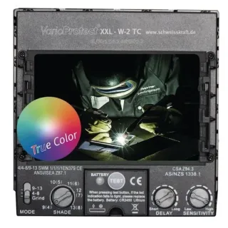 Автоматичен заваръчен шлем Schweisskraft VarioProtect XXL-W-2 TC blue Автоматичен заваръчен шлем Schweisskraft VarioProtect XXL-W-2 TC blue