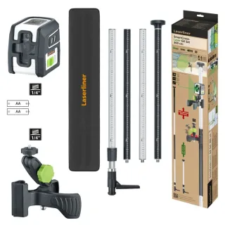 Линеен лазерен нивелир Laserliner SmartCross-Laser GX Set 300 cm/ 40 м