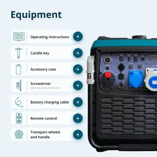 Инверторен бензинов генератор KOENNER-SOEHNEN KS 9500iE S ATSR/ 9.5 kW/230V/ 30л Инверторен бензинов генератор KOENNER-SOEHNEN KS 9500iE S ATSR/ 9.5 kW/230V/ 30л
