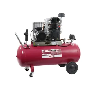 Бутален маслен компресор ELMAG PROFI-LINE PL 840/10/200 D/ 5,5 kW / 7,5 к.с./ 400V/ 200л