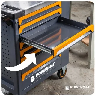 Количка за инструменти POWERMAT PM-SN-261MP Количка за инструменти POWERMAT PM-SN-261MP