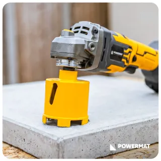 Диамантена боркорона POWERMAT PM-DWK-83x95M14M/ 83 x95 мм