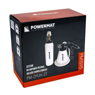 Комплект за смяна на спирачна течност Powermat PM-ZPUH-2T/ 1 л Комплект за смяна на спирачна течност Powermat PM-ZPUH-2T/ 1 л