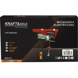 Електрическа лебедка KraftDele KD2191/ 1200W