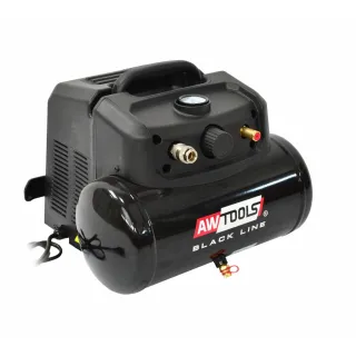 Безмаслен компресор за въздух AWTools AC6 / 1,2kW/ 6 л