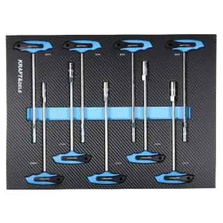 Количка с инструменти KraftDele KD1062/ 501 части