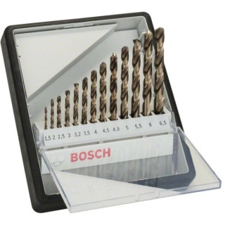 Свредла HSS-Co за метал на Bosch - 13 броя в кутия Свредла HSS-Co за метал на Bosch - 13 броя в кутия