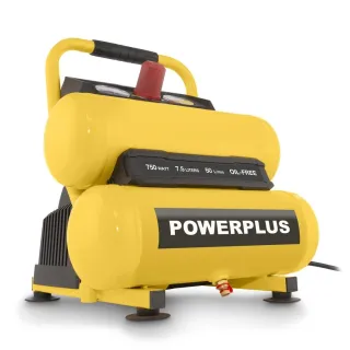 Компресор за въздух Power Plus POWX17235/ 750W/ 7.5 л