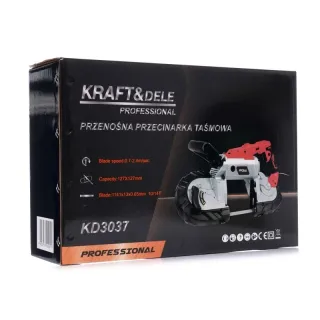 Банциг за метал KraftDele KD3037/ 1900W