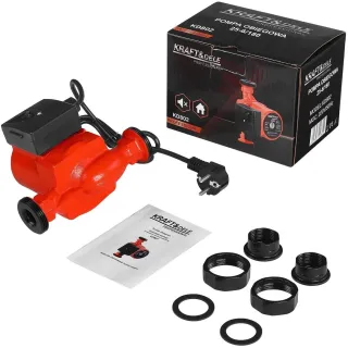 Циркулационна помпа KraftDele KD802 25-6/180/ 46-93W Циркулационна помпа KraftDele KD802 25-6/180/ 46-93W