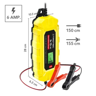 Зарядно за акумулатори Trotec PBCS 6A/ 12V