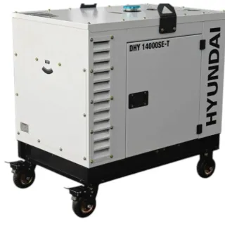 Дизелов генератор Hyundai DHY14000SE-T AVR/ 10kW/ 13,8 kVA/ 400V Дизелов генератор Hyundai DHY14000SE-T AVR/ 10kW/ 13,8 kVA/ 400V