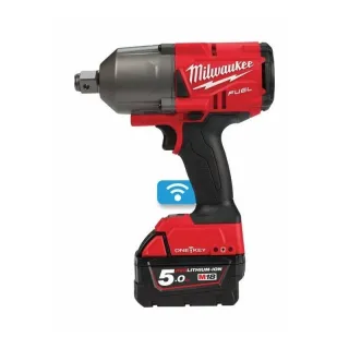 Гайковерт акумулаторен Milwaukee M18 ONEFHIWF34-502X, 18V, 5.0 Ah