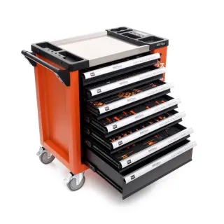 Количка с инструменти KraftDele KD1067/ 258 бр.