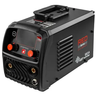 Инверторен заваръчен апарат RED TECHNIC RTMSTF0113/ 180A Инверторен заваръчен апарат RED TECHNIC RTMSTF0113/ 180A