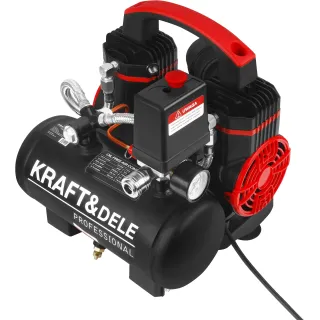 Безмаслен компресор KraftDele KD4069/ 950W/ 230V/ 5л