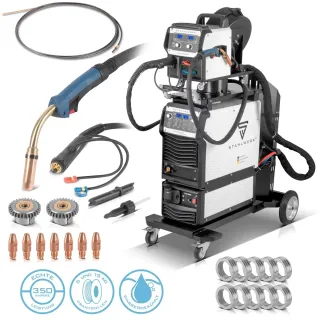 Заваръчен апарат STAHLWERK MIG MAG 350 DP/ 400V/ 350A