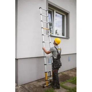 Алуминиева телескопична стълба DRABEST DR-AL TELE MAX 3.2 / 11 стъпала Алуминиева телескопична стълба DRABEST DR-AL TELE MAX 3.2 / 11 стъпала