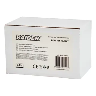 Акумулаторна батерия за косачка робот Raider 075370/ 20V/ 4 Ah