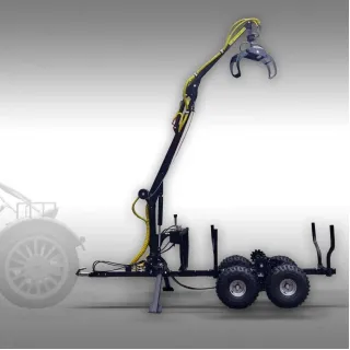 Ремарке за дървен материал Jansen HRW-15, 6.5 HP Ремарке за дървен материал Jansen HRW-15, 6.5 HP