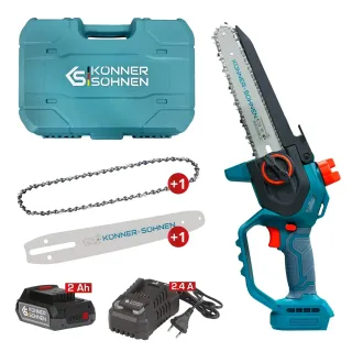 Акумулаторен мини верижен трион KOENNER-SOEHNEN KS MCS20V-8 Case/ 20V/ 2Ah
