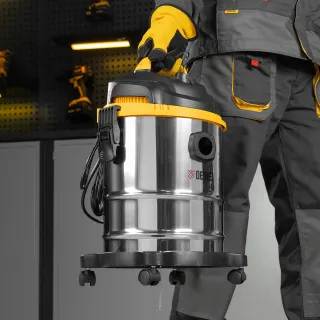 Прахосмукачка за сухо и мокро почистване Denzel EVC15/ 1200 W