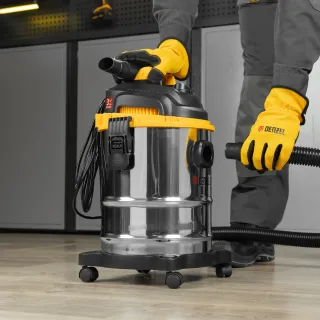 Прахосмукачка за сухо и мокро почистване Denzel EVC15/ 1200 W