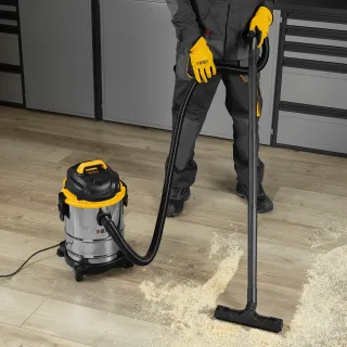 Прахосмукачка за сухо и мокро почистване Denzel EVC15/ 1200 W