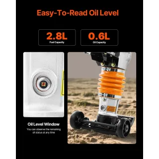 Трамбовка тип пачи крак VEVOR Jumping Jack/ 6.5 к.с. Трамбовка тип пачи крак VEVOR Jumping Jack/ 6.5 к.с.