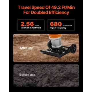 Трамбовка тип пачи крак VEVOR Jumping Jack/ 6.5 к.с. Трамбовка тип пачи крак VEVOR Jumping Jack/ 6.5 к.с.