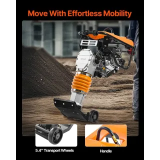 Трамбовка тип пачи крак VEVOR Jumping Jack/ 6.5 к.с. Трамбовка тип пачи крак VEVOR Jumping Jack/ 6.5 к.с.