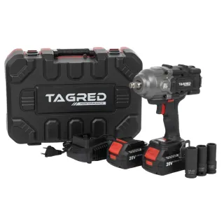Акумулаторен безчетков ударен гайковерт TAGRED TA8000/ 20V/ 2x4Ah Акумулаторен безчетков ударен гайковерт TAGRED TA8000/ 20V/ 2x4Ah