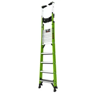 Професионална двураменна стълба Little Giant Fortress Platform 5 Step/ 170 кг