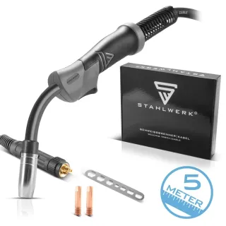 Заваръчна горелка с маркуч STAHLWERK AK15/MB15/ 5 м