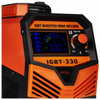 Инверторен заваръчен апарат KraftDele KD1878/ 330A Инверторен заваръчен апарат KraftDele KD1878/ 330A