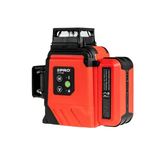 Комплект лазерен нивелир + аксесоари PRO PRO-AQ3DG/ 30 м