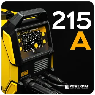 Инверторен заваръчен апарат MIG/MAG Powermat PM-PAS-215L/ 215A Инверторен заваръчен апарат MIG/MAG Powermat PM-PAS-215L/ 215A