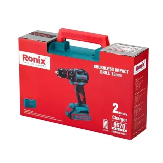 Акумулаторен винтоверт Ronix 8670/ 20V/ 2x2Ah