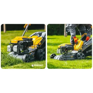 Бензинова самоходна косачка за трева 5 в 1 POWERMAT PM-KSS-5S/ 5 к.с. Бензинова самоходна косачка за трева 5 в 1 POWERMAT PM-KSS-5S/ 5 к.с.