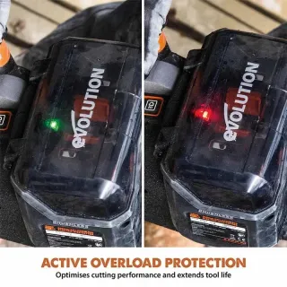 Акумулаторен фугорез EVOLUTION R260DCT-Li/ 36V/ 5Ah/ 8Ah