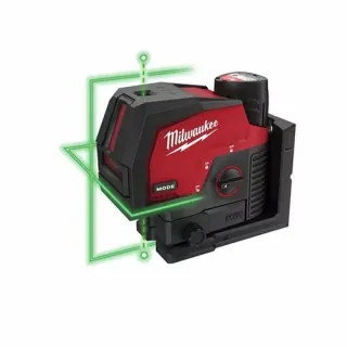 Лазерен нивелир Milwaukee M12 CLLP-301C/ 12V/ 3Ah