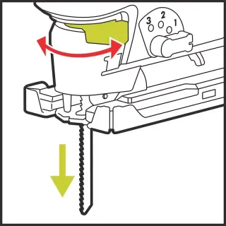 Акумулаторен прободен трион WURTH APS 18 COMPACT M-CUBE/ 18V/ 2х5Ah