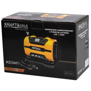 Автомобилен компресор KraftDele KD3441/ 12/230V