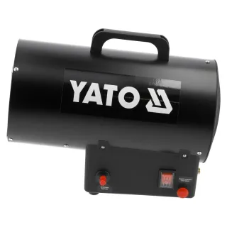 Газов калорифер Yato YT-99730/ 15kW/ 320 м³/ч/ с редуктор и маркуч 1,5м Газов калорифер Yato YT-99730/ 15kW/ 320 м³/ч/ с редуктор и маркуч 1,5м