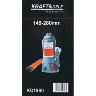 Бутилков крик KraftDele KD1980/ 2т Бутилков крик KraftDele KD1980/ 2т