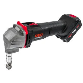 Акумулаторна ножица за ламарина RED TECHNIC RTANSDB0173/ 21V/ 2x3Ah