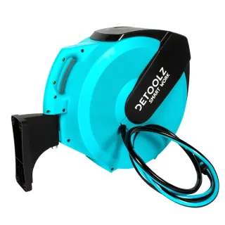 Макара с градински маркуч Detoolz DZ-IR1001-G01/ 20 м + 2 м