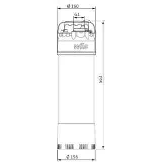 Потопяема помпа WILO Extract FIRST 304 EM/A/ 1000W