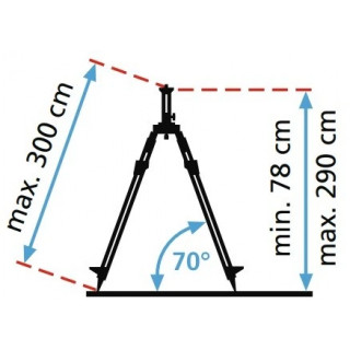 Тринога Compact Tripod 300 cm Laserliner